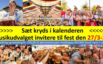 Oktoberfest i Haurum  aktivitetshus d. 27-03-2026